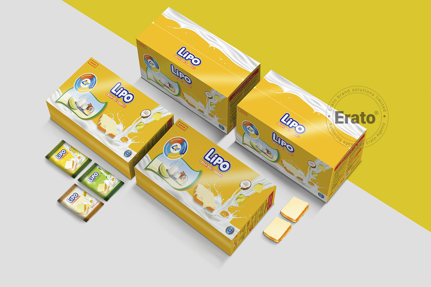 THIẾT KẾ BAO BÌ BÁNH LIPO