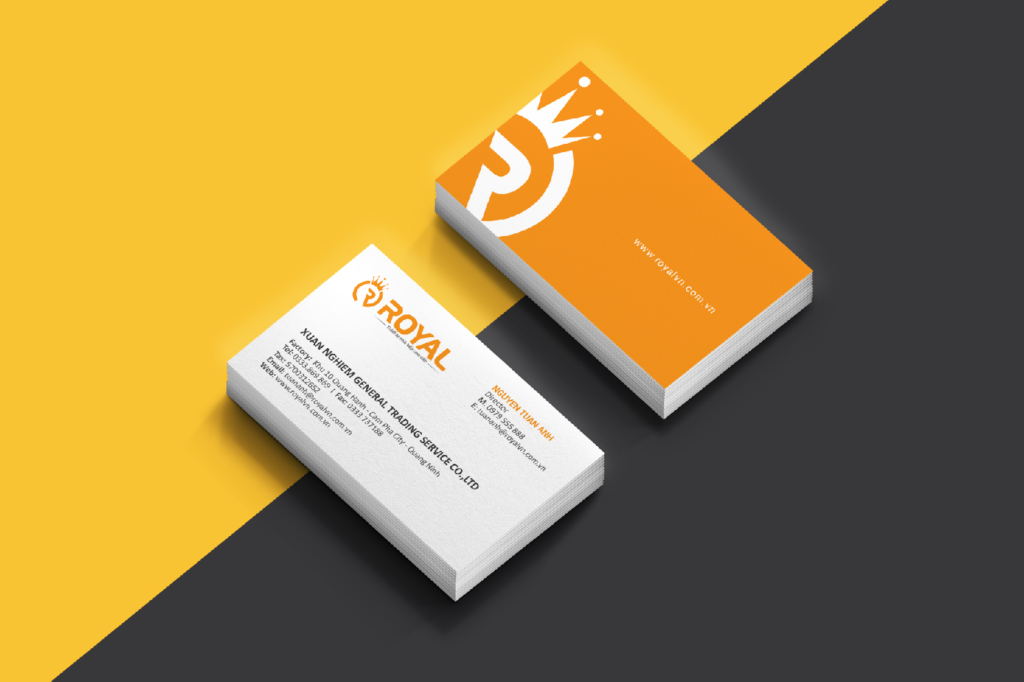 THIẾT KẾ LOGO THƯƠNG HIỆU THIẾT BỊ NHÀ BẾP ROYAL